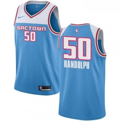 Womens Nike Sacramento Kings 50 Zach Randolph Swingman Blue NBA Jersey 2018 19 City Edition