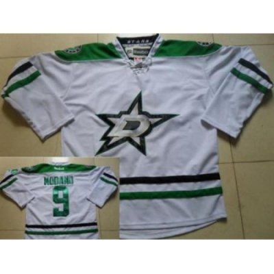 Dallas Stars 9 Mike Modano White Jerseys