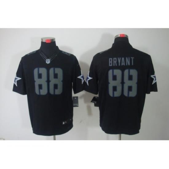 Nike Dallas CoWboys 88 Dez Bryant Black Limited Impact NFL Jersey