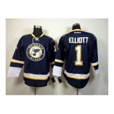 NHL Jerseys St. Louis Blues #1 Elliott dk.blue[elliott]