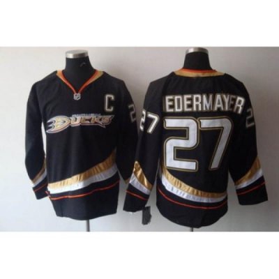 nhl anaheim ducks #27 niedermayer black[c patch]