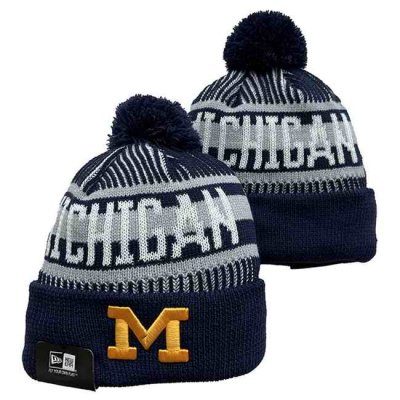 Michigan Wolverines 2024 Knit Hats 001