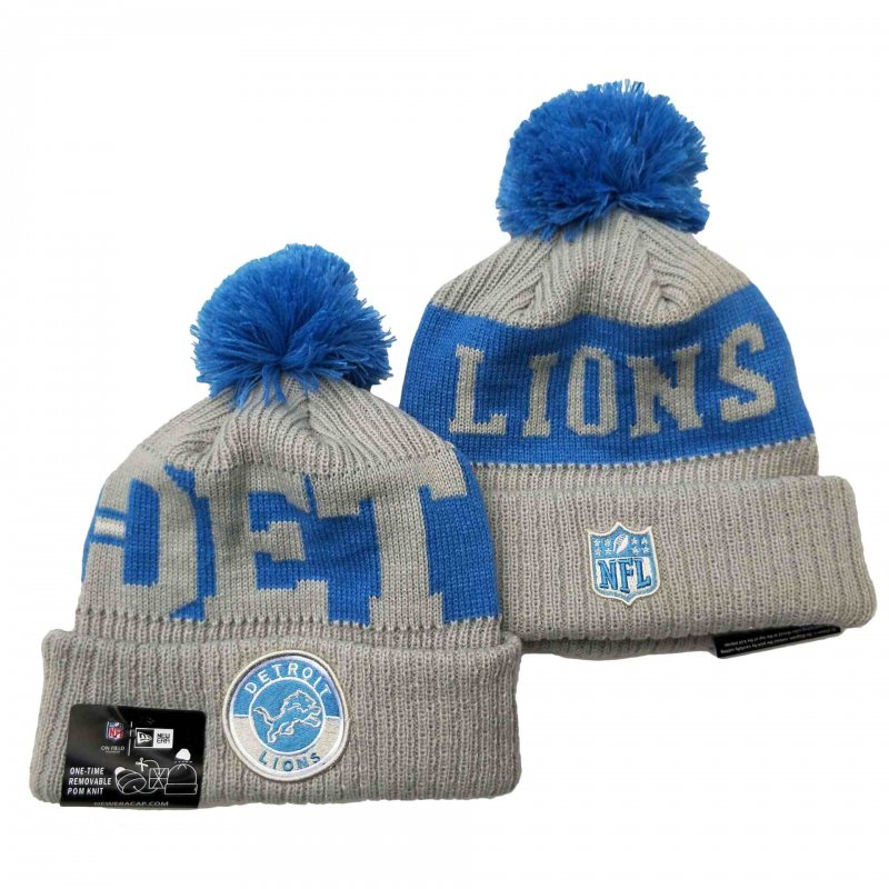 Detroit Lions Knit Hats 043