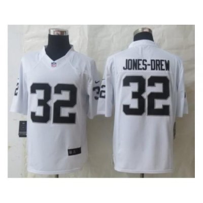 Nike Oakland Raiders 32 Maurice Jones-Drew White Game NFL Jersey