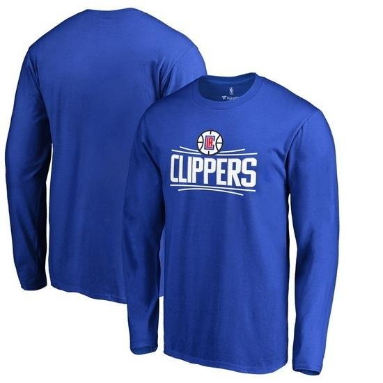 LA Clippers Men Long T Shirt 003