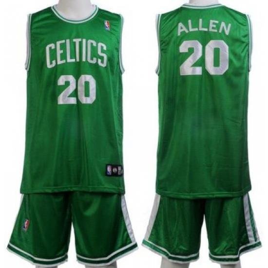 Boston Celtics 20 Ray Allen Green Jerseys&Shorts