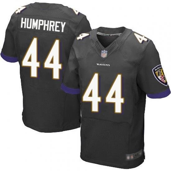 Ravens 44 Marlon Humphrey Black Alternate Mens Stitched Football New Elite Jersey