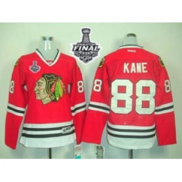 women nhl jerseys chicago blackhawks #88 kane red[2015 winter classic][2015 stanley cup]