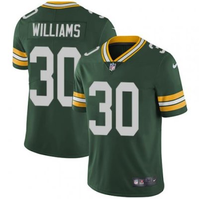 Nike Packers #30 Jamaal Williams Green Team Color Youth Stitched NFL Vapor Untouchable Limited Jersey