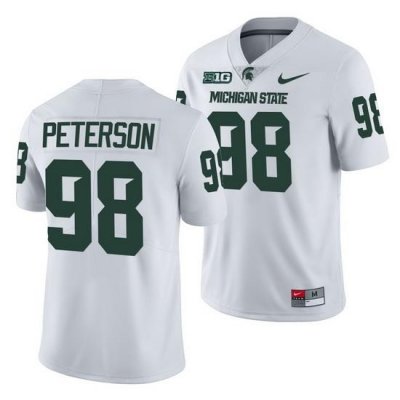 Michigan State Spartans Julian Peterson White Nfl Limited Men Jersey