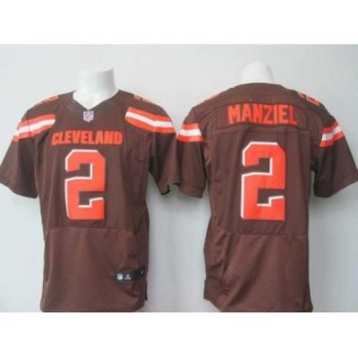 nike nfl jerseys cleveland browns 2 manziel brown[Elite][new style]