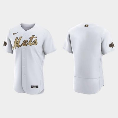 Men NeW York Mets 2022 Mlb All Star Game Authentic White Jersey