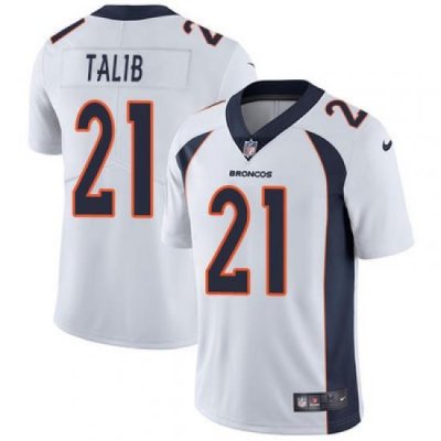 Nike Broncos #21 Aqib Talib White Youth Stitched NFL Vapor Untouchable Limited Jersey