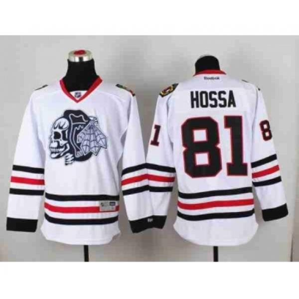 nhl jerseys chicago blackhawks #81 hossa white-1[the skeleton head]