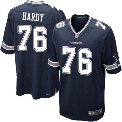 Youth Nike Dallas Cowboys #76 Greg Hardy Game Navy Blue Team Color NFL Jersey