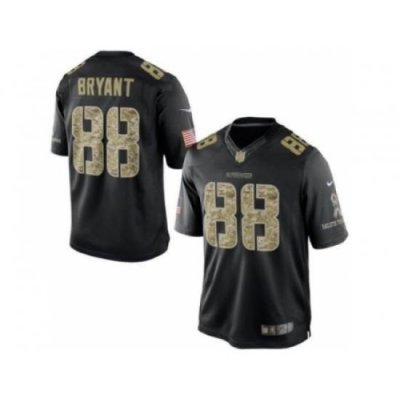 Nike Dallas CoWboys 88 Dez Bryant Black Limited Salute to Service Stitched NFL Jersey