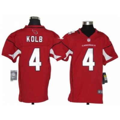 Nike Youth NFL Arizona Cardinals #4 Kevin Kolb red Jerseys