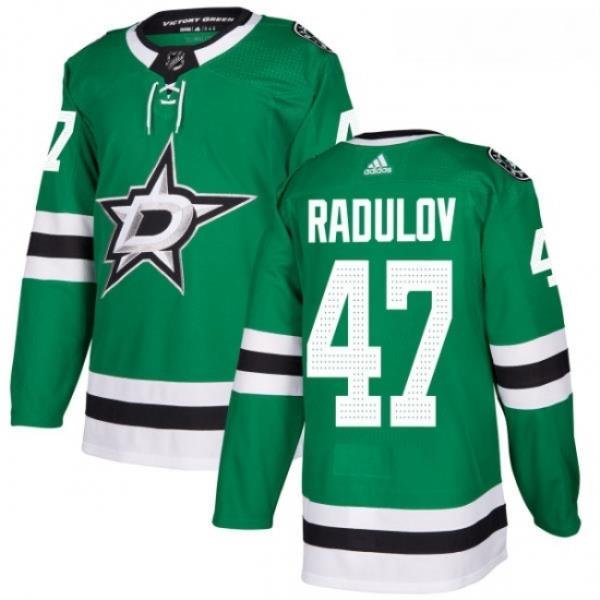 Youth Adidas Dallas Stars 47 Alexander Radulov Authentic Green Home NHL Jersey