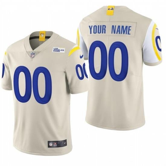 Los Angeles Rams Custom Men Women youth Nike Bone 2020 Vapor Untouchable Limited NFL Jersey