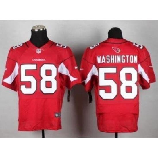 Nike Arizona Cardinals 58 Daryl Washington Red Elite NFL Jersey