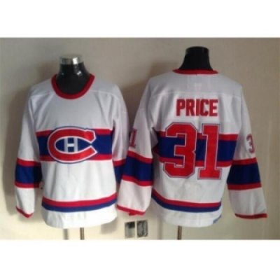 NHL montreal canadiens #31 Carey Price white jerseys[2015 winter classic]