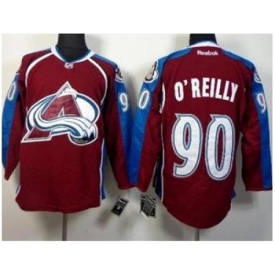 Colorado Avalanche 90 Ryan O'Reilly Red Stitched NHL Jersey