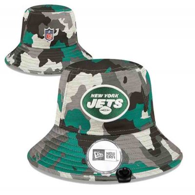 New York Jets Stitched Bucket Fisherman Hats 044