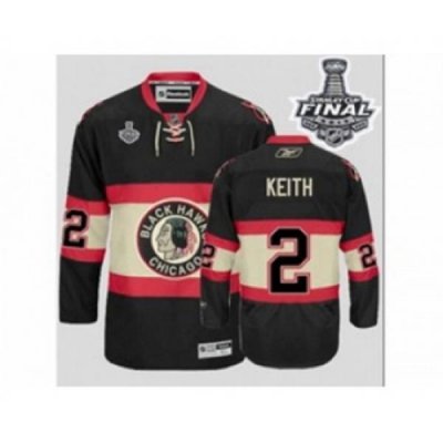 youth nhl jerseys chicago blackhawks #2 keith black New Third[2015 winter classic]