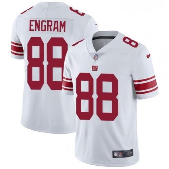 Mens Nike New York Giants 88 Evan Engram White Vapor Untouchable Limited Player NFL Jersey