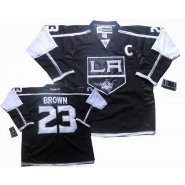 Los Angeles Kings #23 Dustin Brown Black Jersey