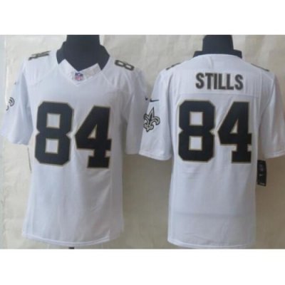 Nike New Orleans Saints 84 Kenny Stills White Limited NFL Jersey