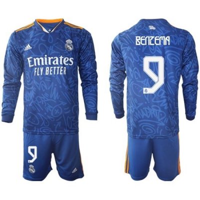 Men Real Madrid Long Sleeve Soccer Jerseys 534