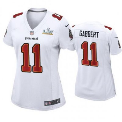 Women Blaine Gabbert Buccaneers White Super Bowl Lv Game Fashion Jersey