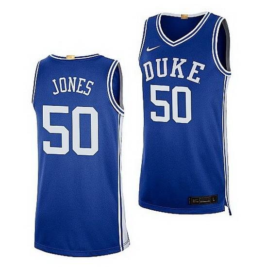 Duke Blue Devils Bates Jones 2021 Transfer Jersey