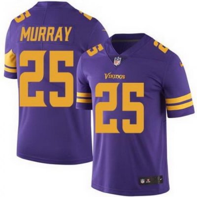 Nike Vikings #25 Latavius Murray Purple Youth Stitched NFL Limited Rush Jersey