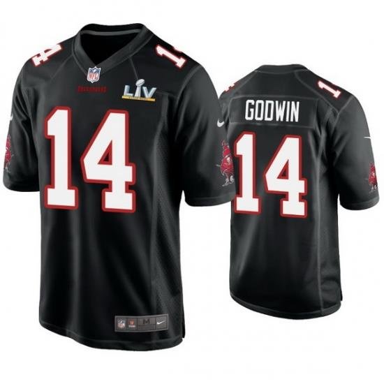 Men Chris Godwin Buccaneers Black Super Bowl Lv Game Fashion Jersey