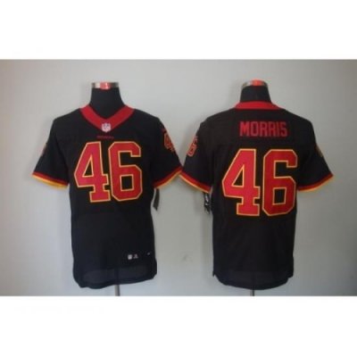 Nike Washington Redskins 46 Alfred Morris Black Elite NFL Jersey