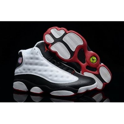 Air Jordan 13 Shoes 2013 Mens Supper AAA White Black Red