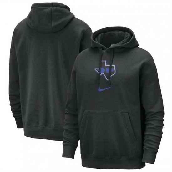 Men Dallas Mavericks Black 2023 24 City Edition Essential Club Pullover Hoodie