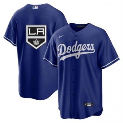 Men Los Angeles Dodgers  26 Kings Royal Cool Base Stitched Jersey