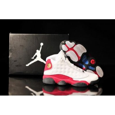 Air Jordan 13 XIII Shoes 2013 Mens Shoes White Red Online