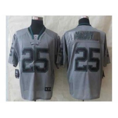 Nike philadelphia eagles 25 LeSean McCoy grey Elite lights out NFL Jersey