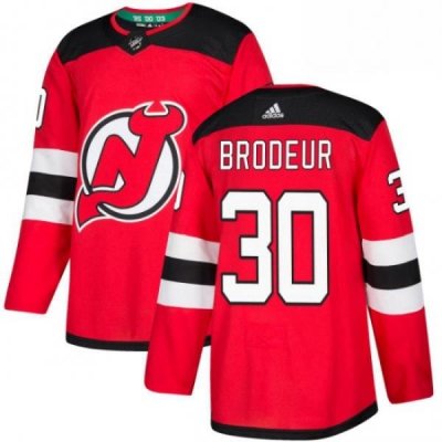 Mens Adidas New Jersey Devils 30 Martin Brodeur Premier Red Home NHL Jersey