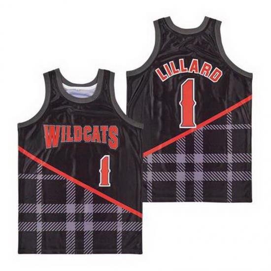 DAMIAN LILLARD 1# HIGH SCHOOL BASKETBALL CITY JERSEY