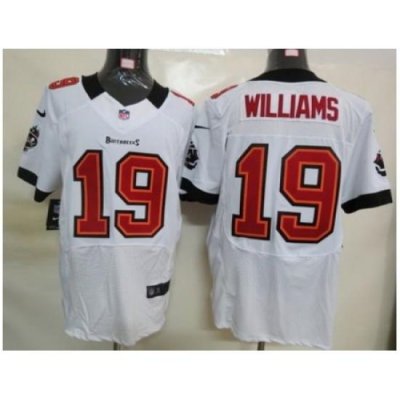 Nike Tampa Bay Buccaneers 19 Mike Williams White Elite NFL Jersey