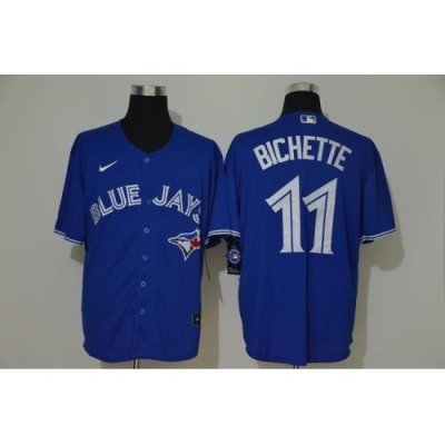 Blue Jays 11 Bo Bichette Royal 2020 Nike Cool Base Jersey