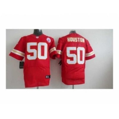 Nike Kansas City Chiefs 50 Justin Houston Red Elite Houston NFL Jersey