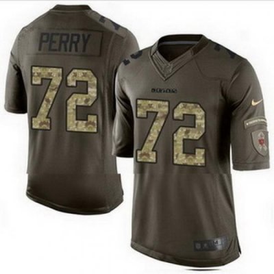 Nike Chicago Bears #72 William Perry Green Mens Stitched NFL Limited Salute to Service Jersey