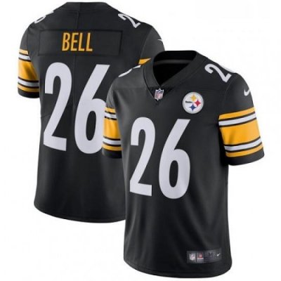 Mens Nike Pittsburgh Steelers 26 LeVeon Bell Black Team Color Vapor Untouchable Limited Player NFL Jersey