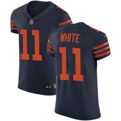 Nike Bears #11 Kevin White Navy Blue Alternate Mens Stitched NFL Vapor Untouchable Elite Jersey